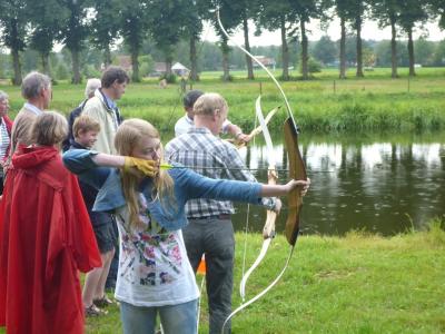 Schieten in de regen